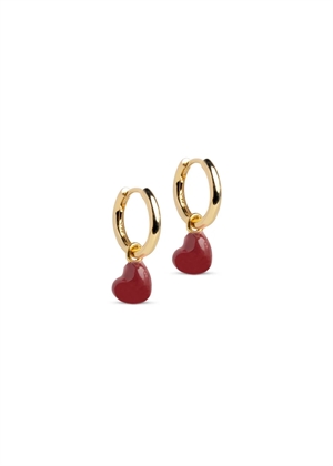 Grand Amore hoops Bordeaux Enamel 